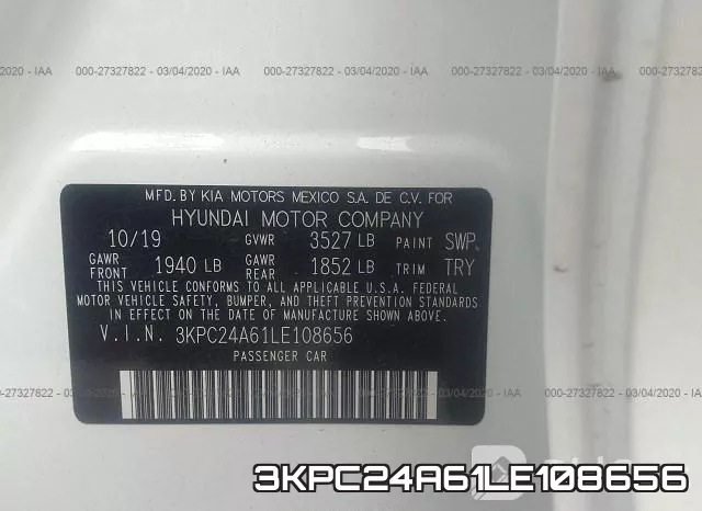 3KPC24A61LE108656 фото 10