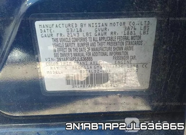 3N1AB7AP2JL636865 фото 10