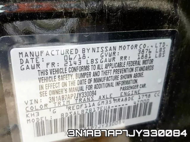 3N1AB7AP7JY330084 фото 2