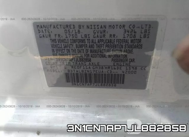 3N1CN7AP7JL882858 фото 10