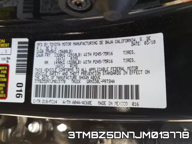3TMBZ5DN7JM013778 фото 2