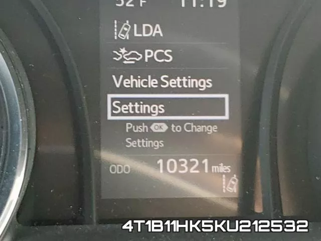 4T1B11HK5KU212532 фото 9