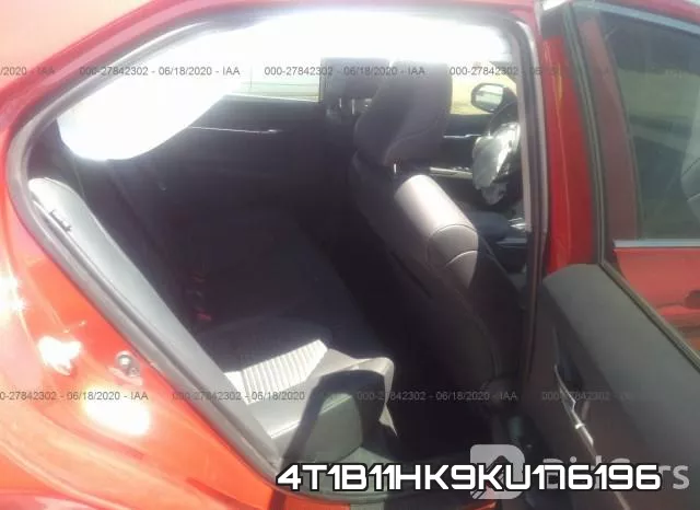 4T1B11HK9KU176196 фото 9