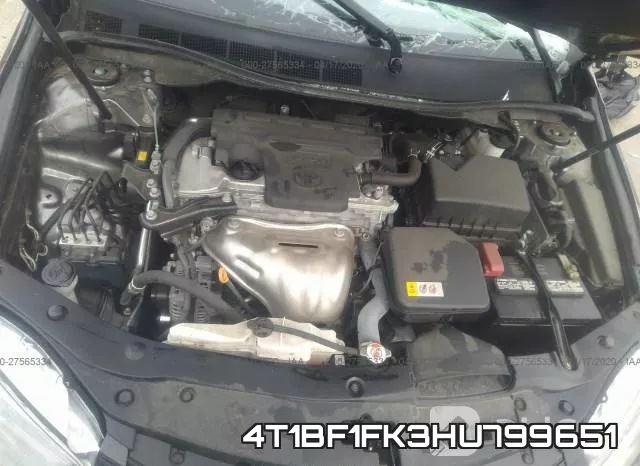 4T1BF1FK3HU799651 фото 2