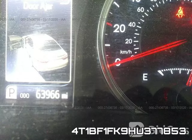 4T1BF1FK9HU377853 фото 8