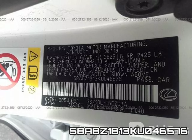 58ABZ1B13KU046576 фото 10