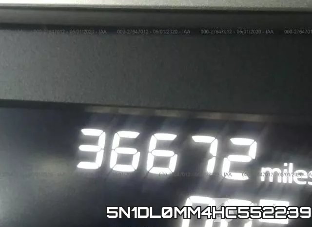 5N1DL0MM4HC552239 фото 8