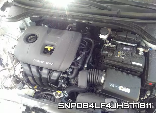 5NPD84LF4JH377811 фото 2