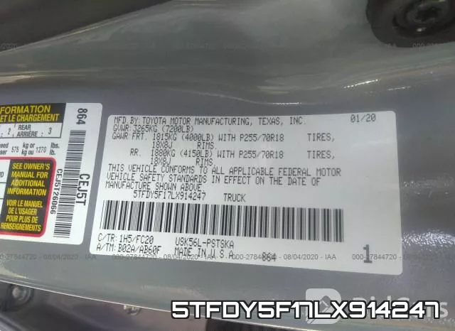 5TFDY5F17LX914247 фото 10