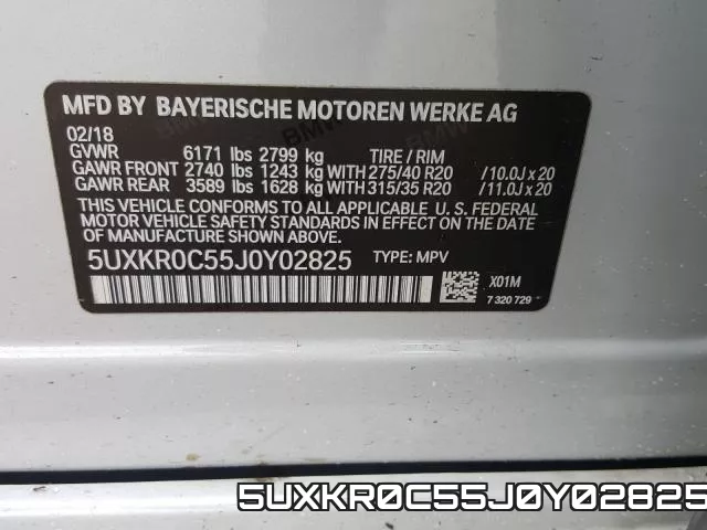 5UXKR0C55J0Y02825 фото 2