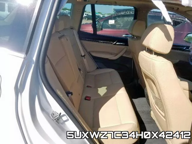 5UXWZ7C34H0X42412 фото 7