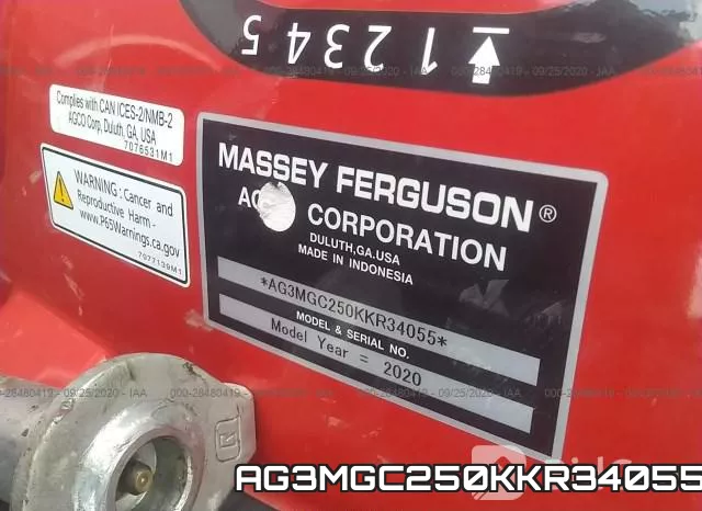 AG3MGC250KKR34055 фото 10