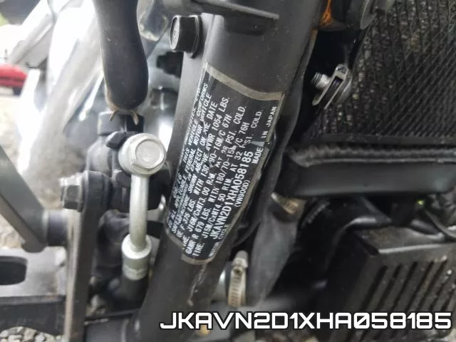 JKAVN2D1XHA058185 фото 2