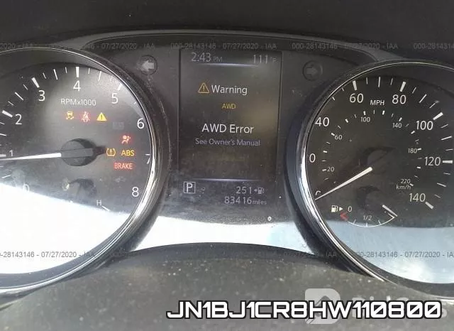 JN1BJ1CR8HW110800 фото 8