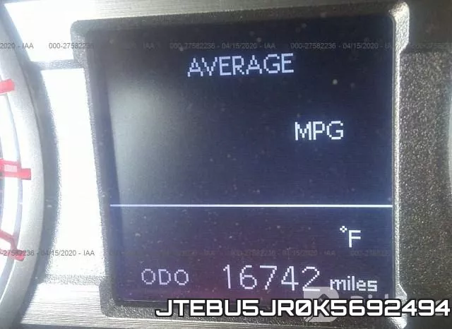 JTEBU5JR0K5692494 фото 8