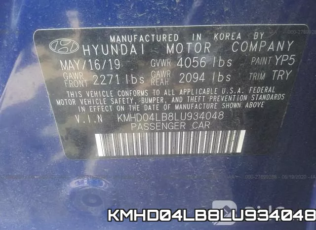 KMHD04LB8LU934048 фото 10