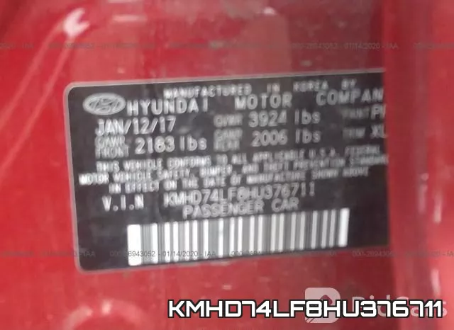 KMHD74LF8HU376711 фото 10