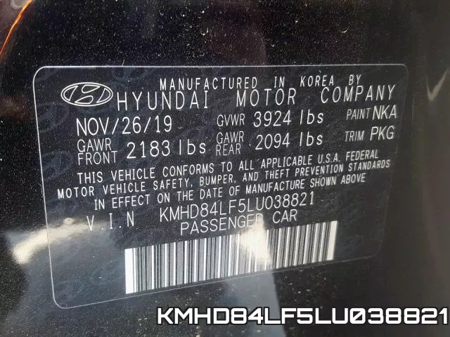 KMHD84LF5LU038821 фото 2
