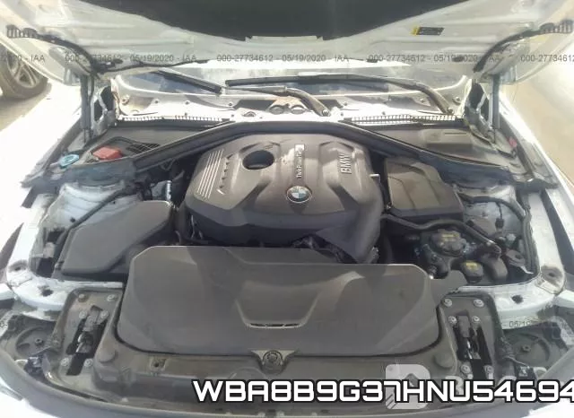 WBA8B9G37HNU54694 фото 2
