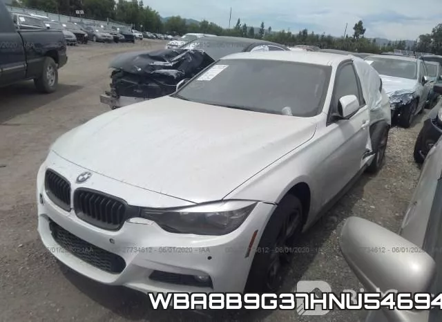 WBA8B9G37HNU54694 фото 3