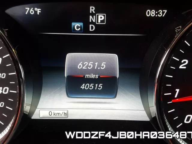 WDDZF4JB0HA036487 фото 9