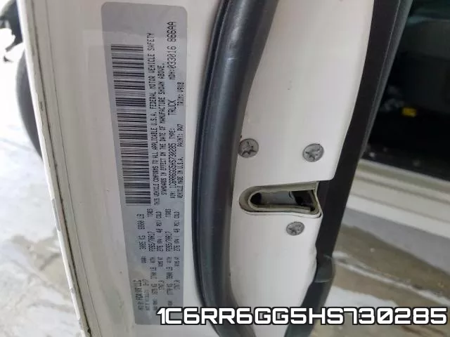 1C6RR6GG5HS730285 фото 2