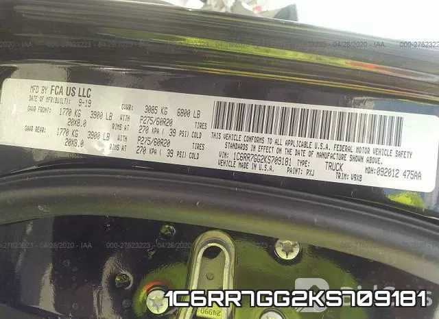 1C6RR7GG2KS709181 фото 10