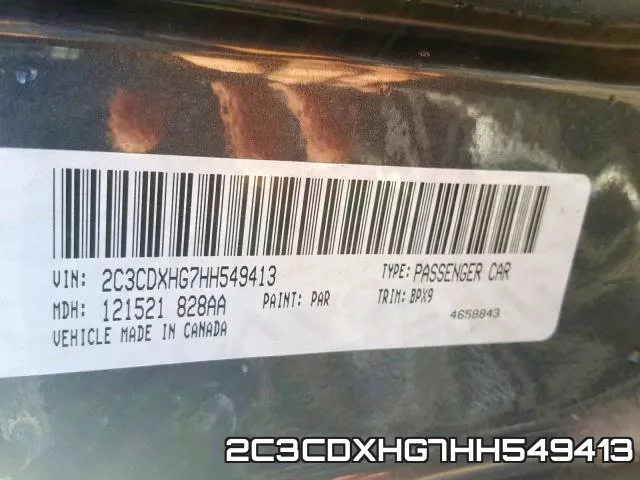 2C3CDXHG7HH549413 фото 2