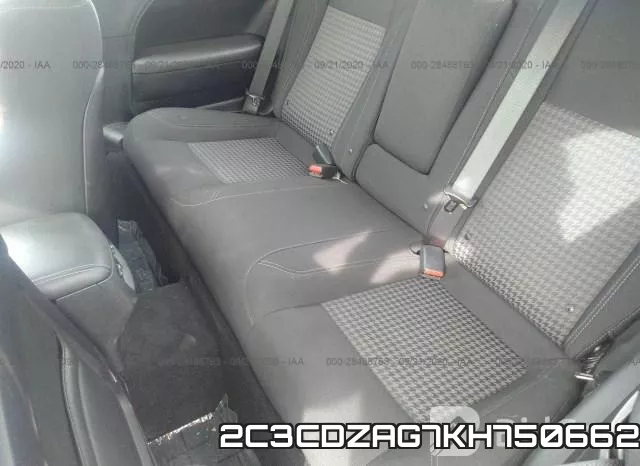 2C3CDZAG7KH750662 фото 9