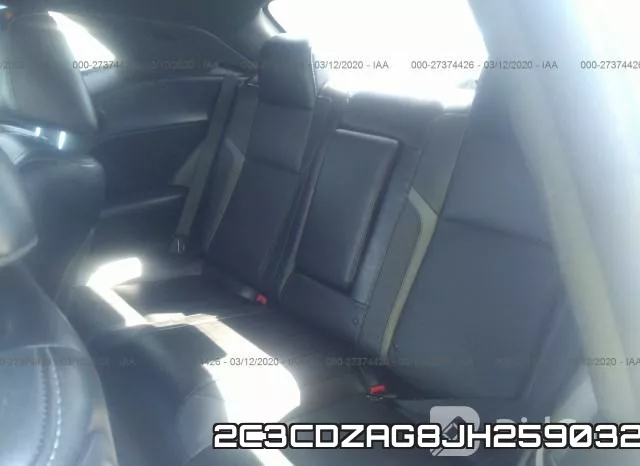 2C3CDZAG8JH259032 фото 9