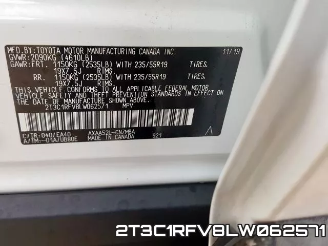 2T3C1RFV8LW062571 фото 2