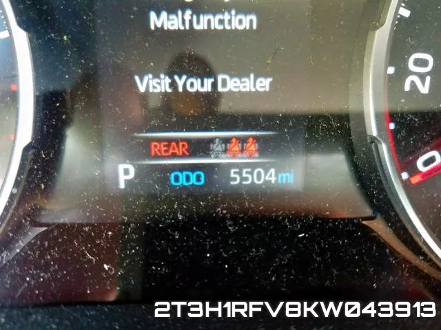 2T3H1RFV8KW043913 фото 9