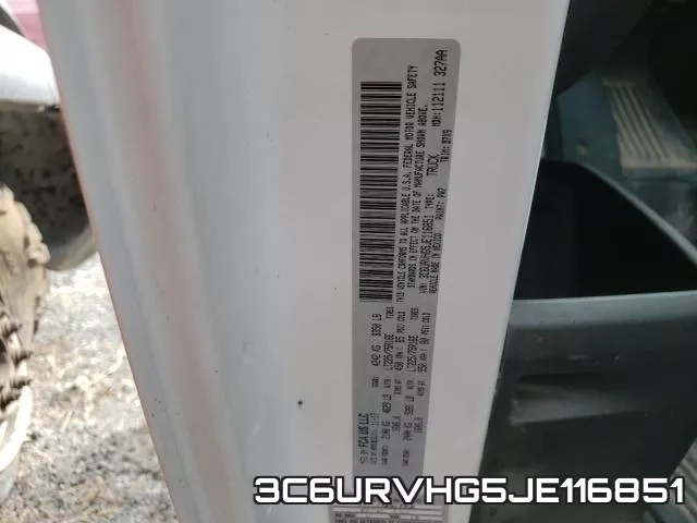 3C6URVHG5JE116851 фото 2