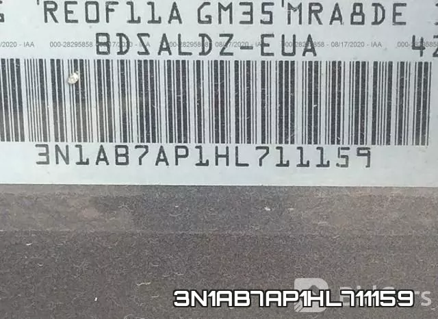 3N1AB7AP1HL711159 фото 10
