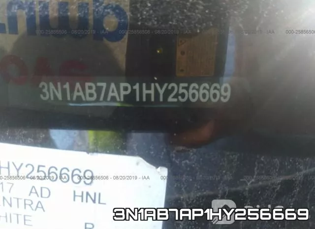 3N1AB7AP1HY256669 фото 10