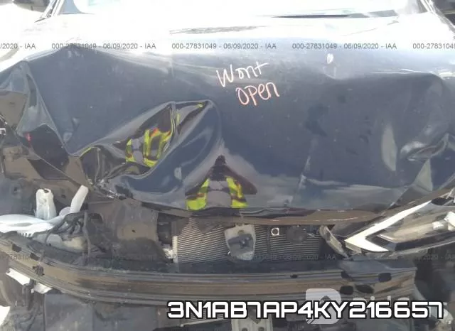 3N1AB7AP4KY216657 фото 2