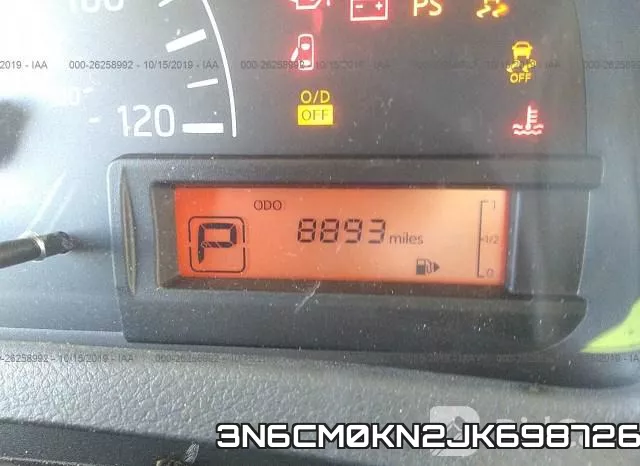 3N6CM0KN2JK698726 фото 8