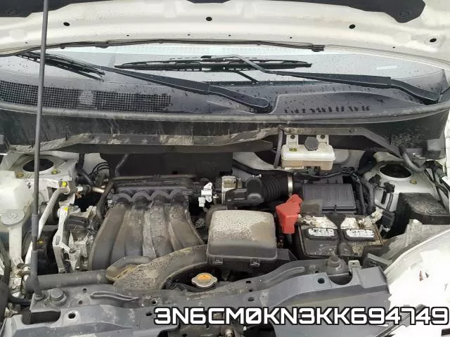 3N6CM0KN3KK694749 фото 8
