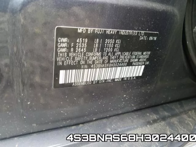 4S3BNAS68H3024400 фото 2