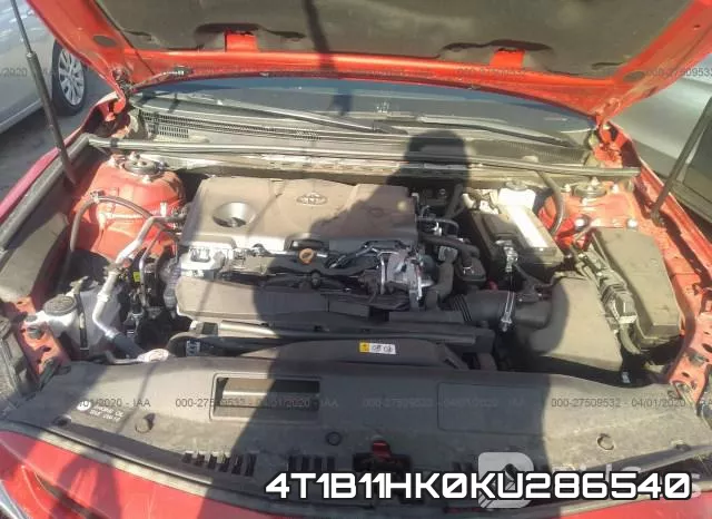 4T1B11HK0KU286540 фото 2