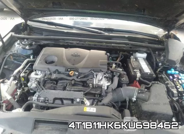 4T1B11HK6KU698462 фото 2