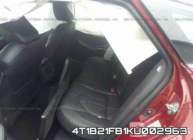 4T1B21FB1KU002963 фото 9