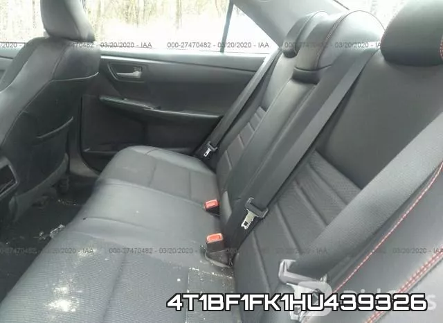 4T1BF1FK1HU439326 фото 9