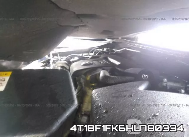 4T1BF1FK6HU780334 фото 2