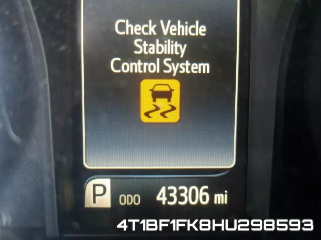 4T1BF1FK8HU298593 фото 9