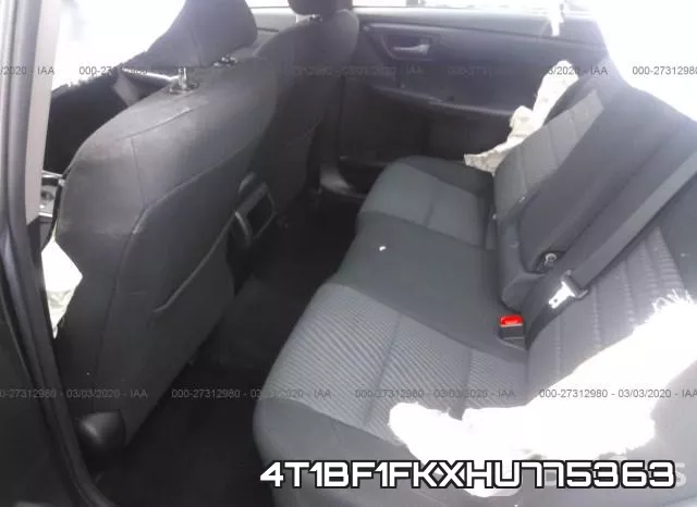 4T1BF1FKXHU775363 фото 9