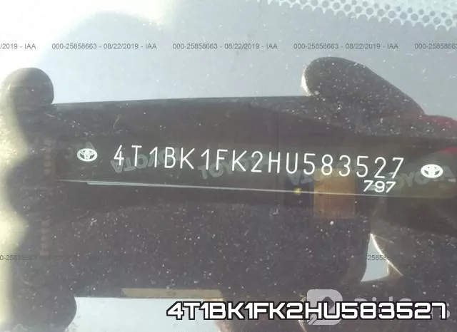4T1BK1FK2HU583527 фото 10