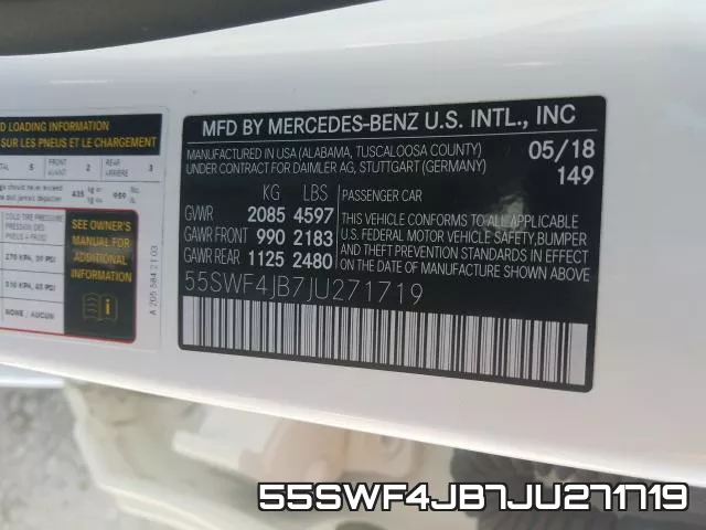 55SWF4JB7JU271719 фото 2