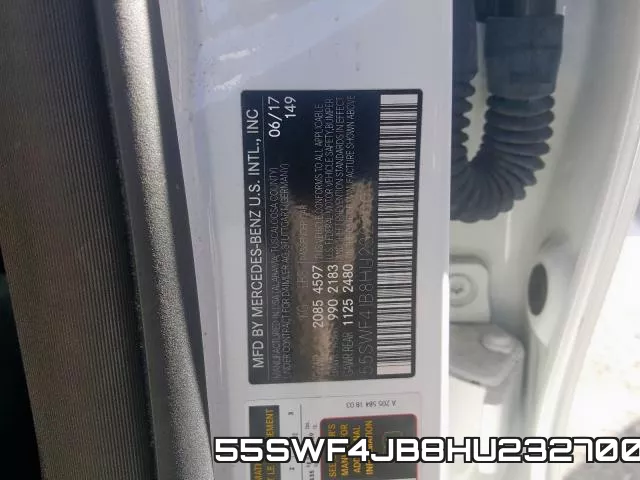 55SWF4JB8HU232700 фото 2