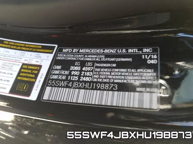 55SWF4JBXHU198873 фото 2